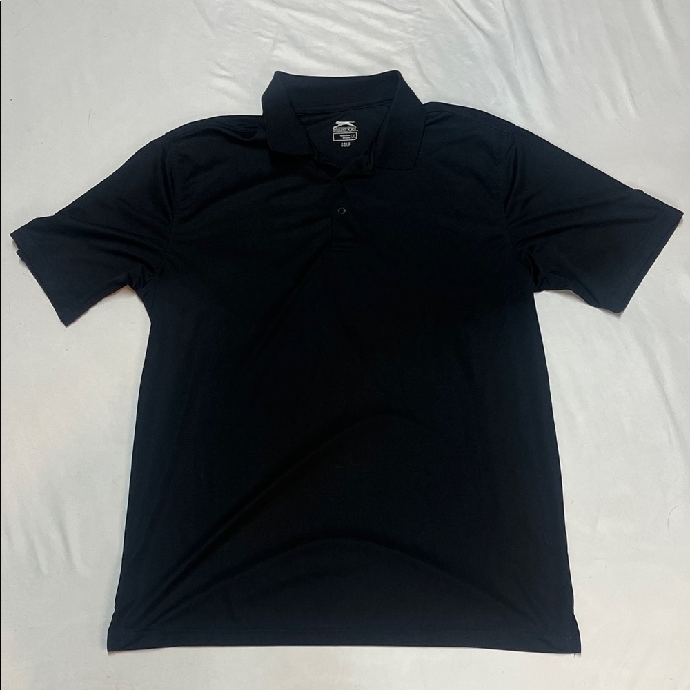Men’s Size XL | Slazenger Golf Black Polo